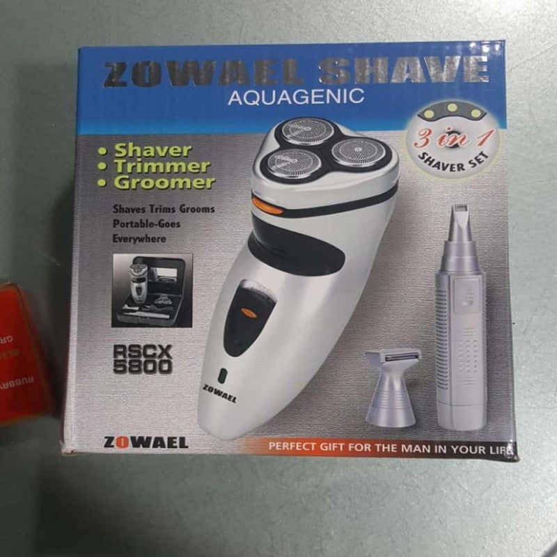 ZOWAEL RSCX 5800 Aquagenic Shaver, Trimmer & Groomer
