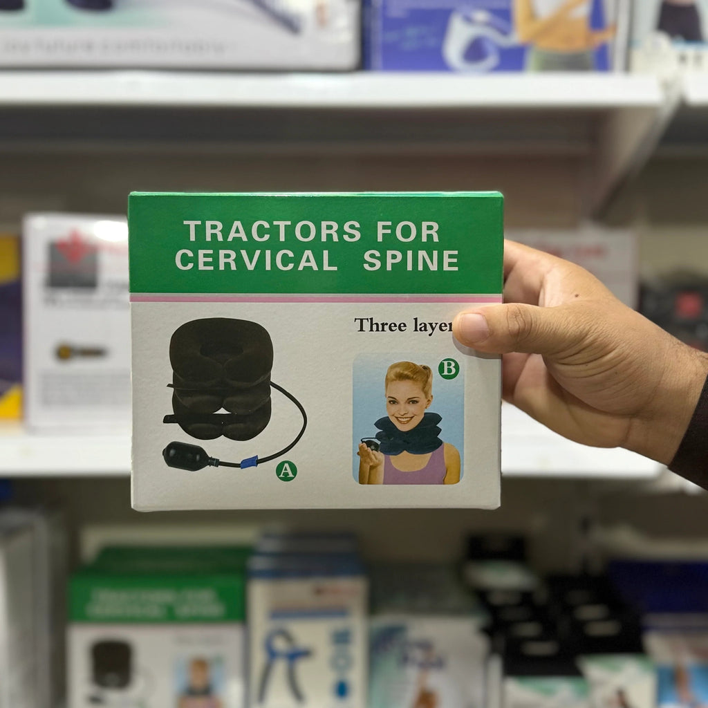 Tractor For Cervical Spine Portable Neck Pillow Durable Quality Comfortable Support Reliable