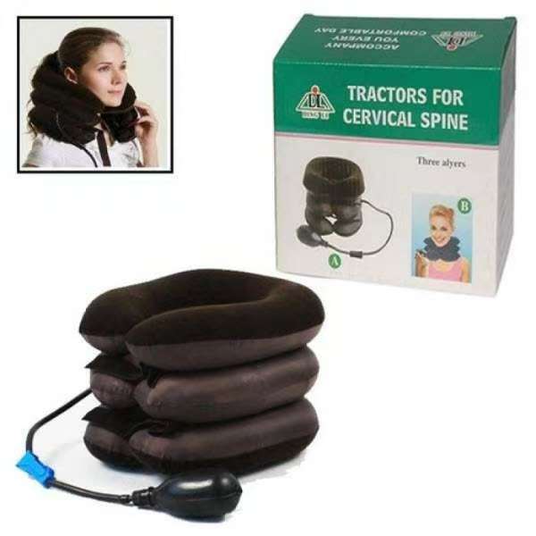 Tractor For Cervical Spine Portable Neck Pillow Durable Quality Comfortable Support Reliable