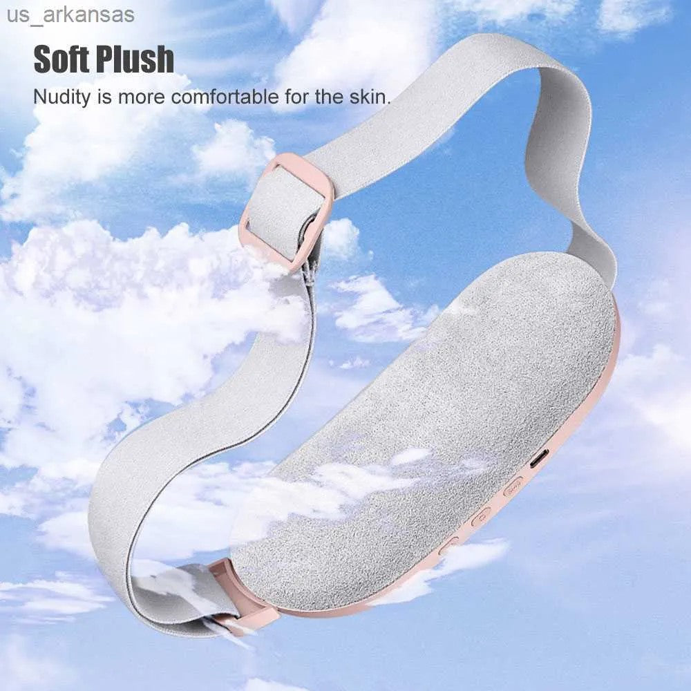 Digital Period Pain Relief Pad – Heating & Vibrating Belt for Menstrual Cramps