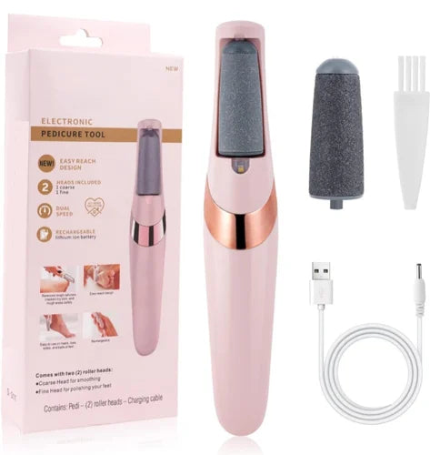 Rechargeable Foot Callus Remover With 1 Extra Head