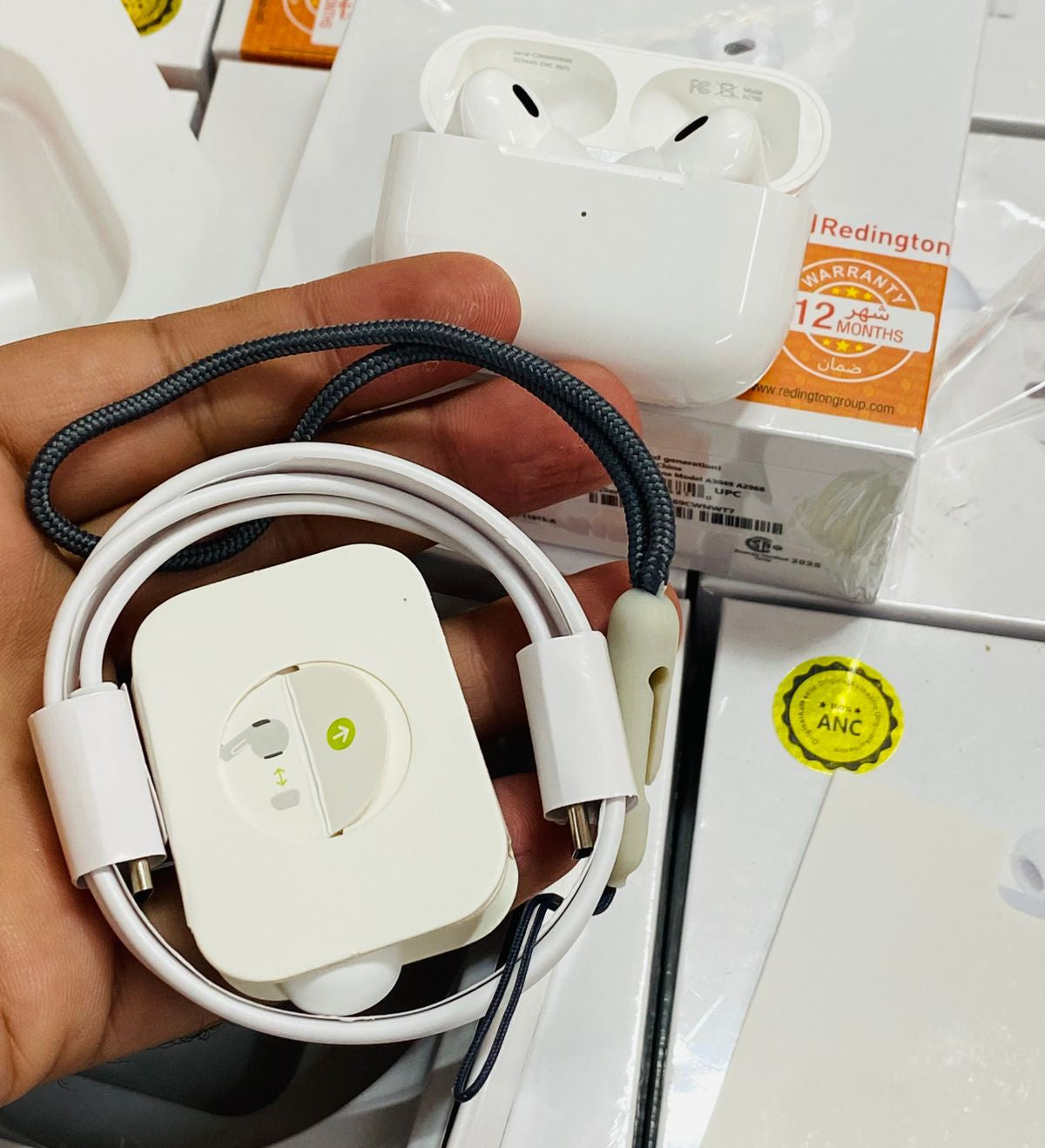 Airpods Pro 2 Anc Durable Quality Comfortable Fit Compact Design Active Noise Cancellation Perfect