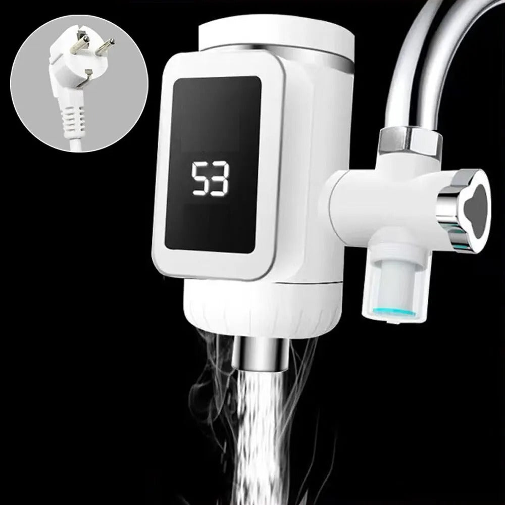3000W Water Heater Faucet – Instant Heating Tap with Grow Free Installation for Home and Kitchen Use