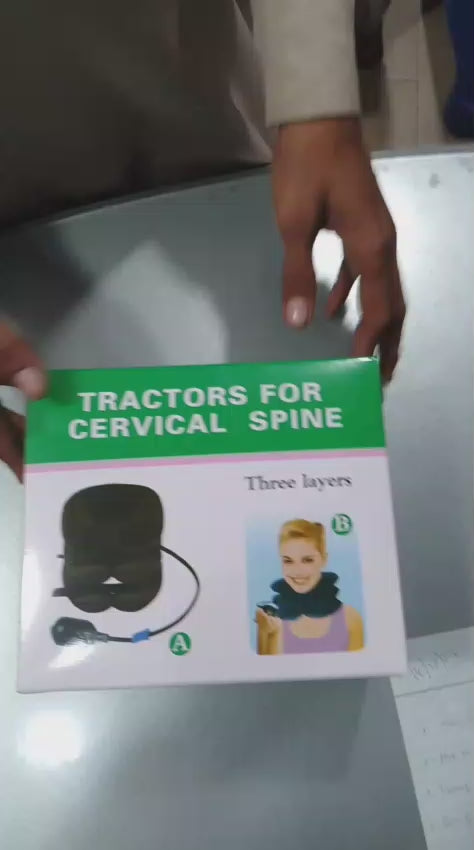 Tractor For Cervical Spine Portable Neck Pillow Durable Quality Comfortable Support Reliable
