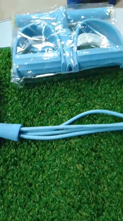 Foot Pedal Resistance Band – Elastic Sit-Up Pull Rope for Yoga & Fitness | Tummy Trimmer (Random Colors)